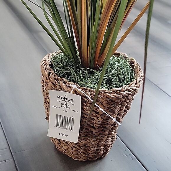 Decorate greens in basket 2 pieces - Picture 3 of 5